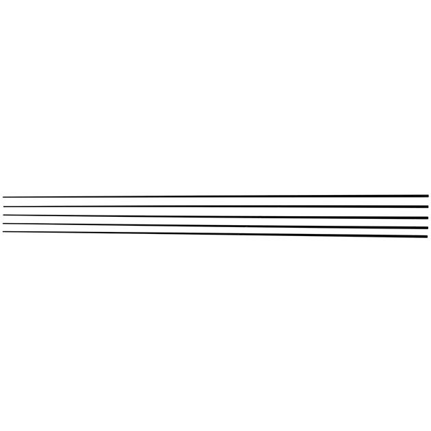Вершинки для удилищ Mikado углепластик 56 см, 1,9 мм (фас.=1шт.)